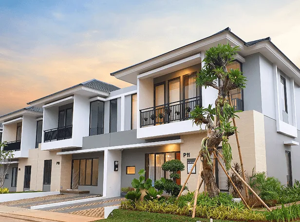 Rumah dua lantai Premier Promenade