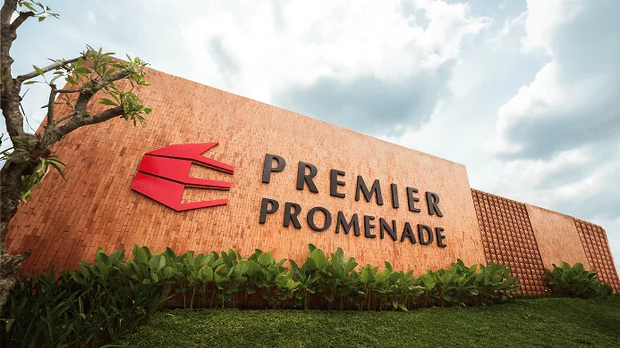 Gerbang masuk Premier Promenade