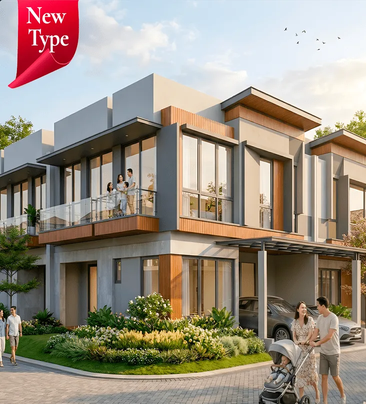 Rumah tipe Tulip Garden Premier Promenade